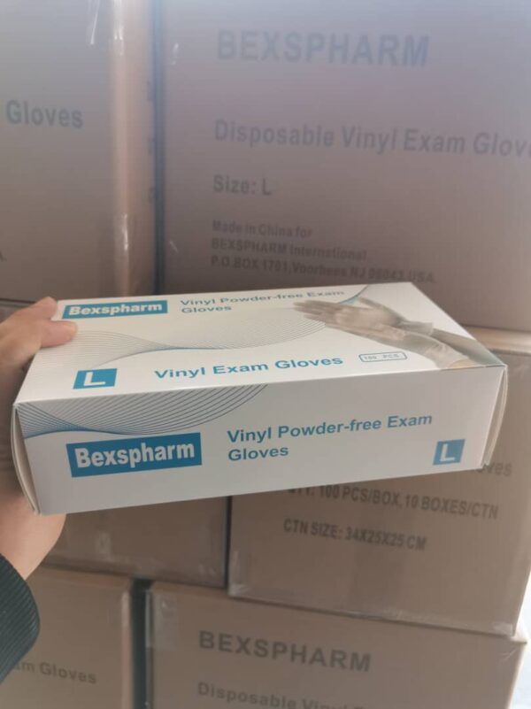 Vinyl Examination hand gloves - Image 3